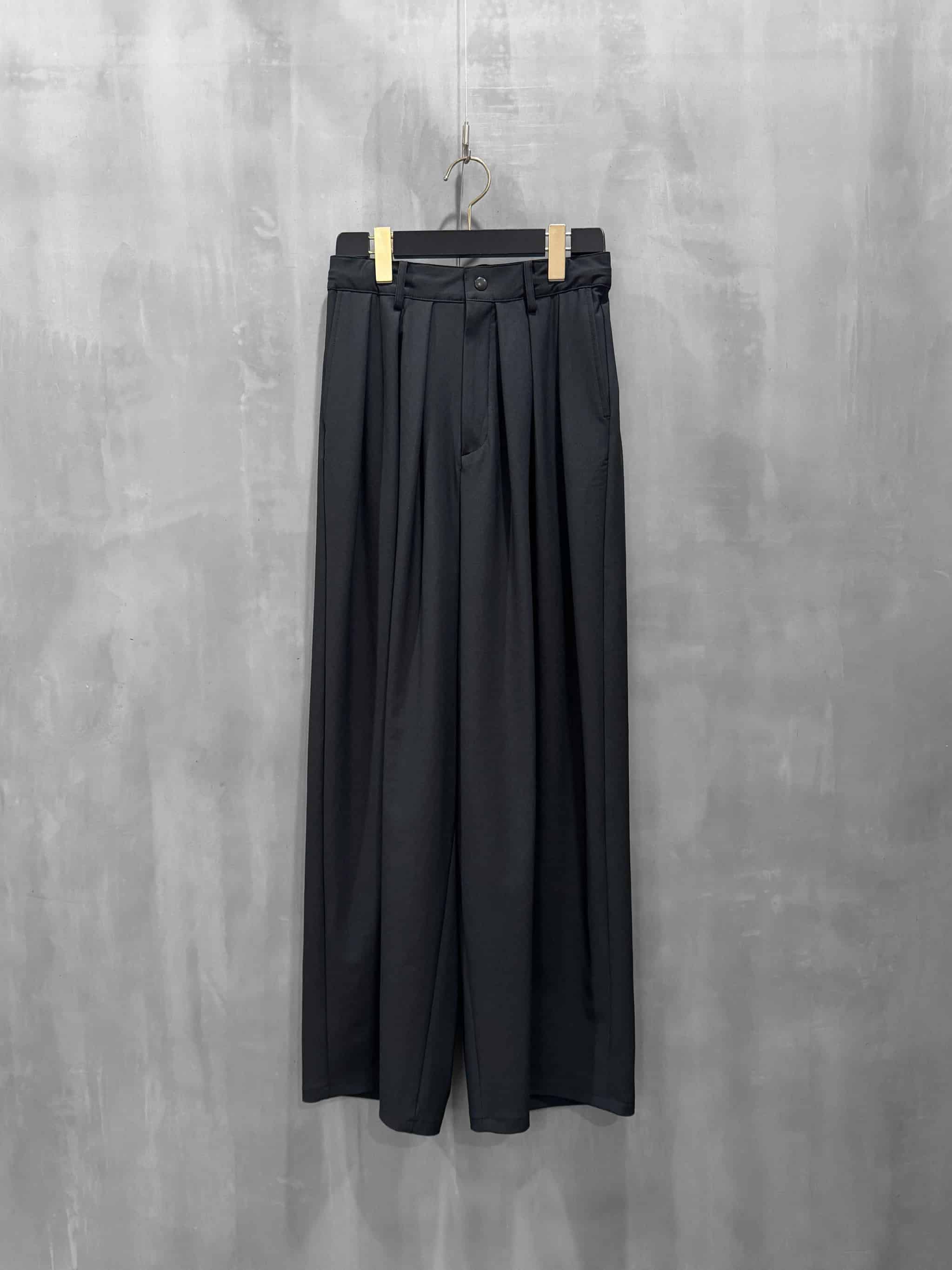 20%OFFセール】FORFORMO（フォルフォルモ）｜Jersey Tuck Wide Pants