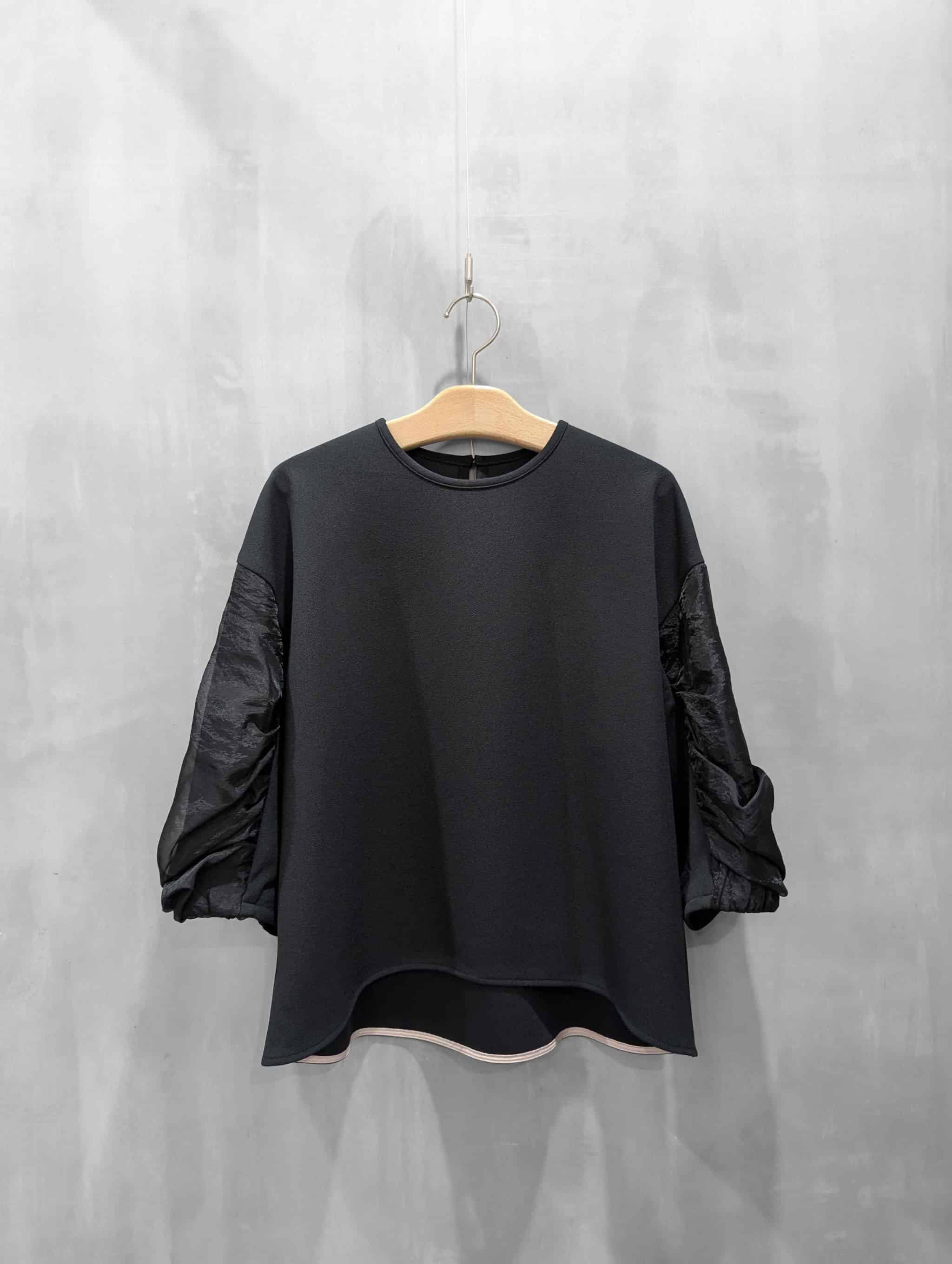 Lallia Mu（ラリア・ムー）｜シアースリーブジャージープルオーバー