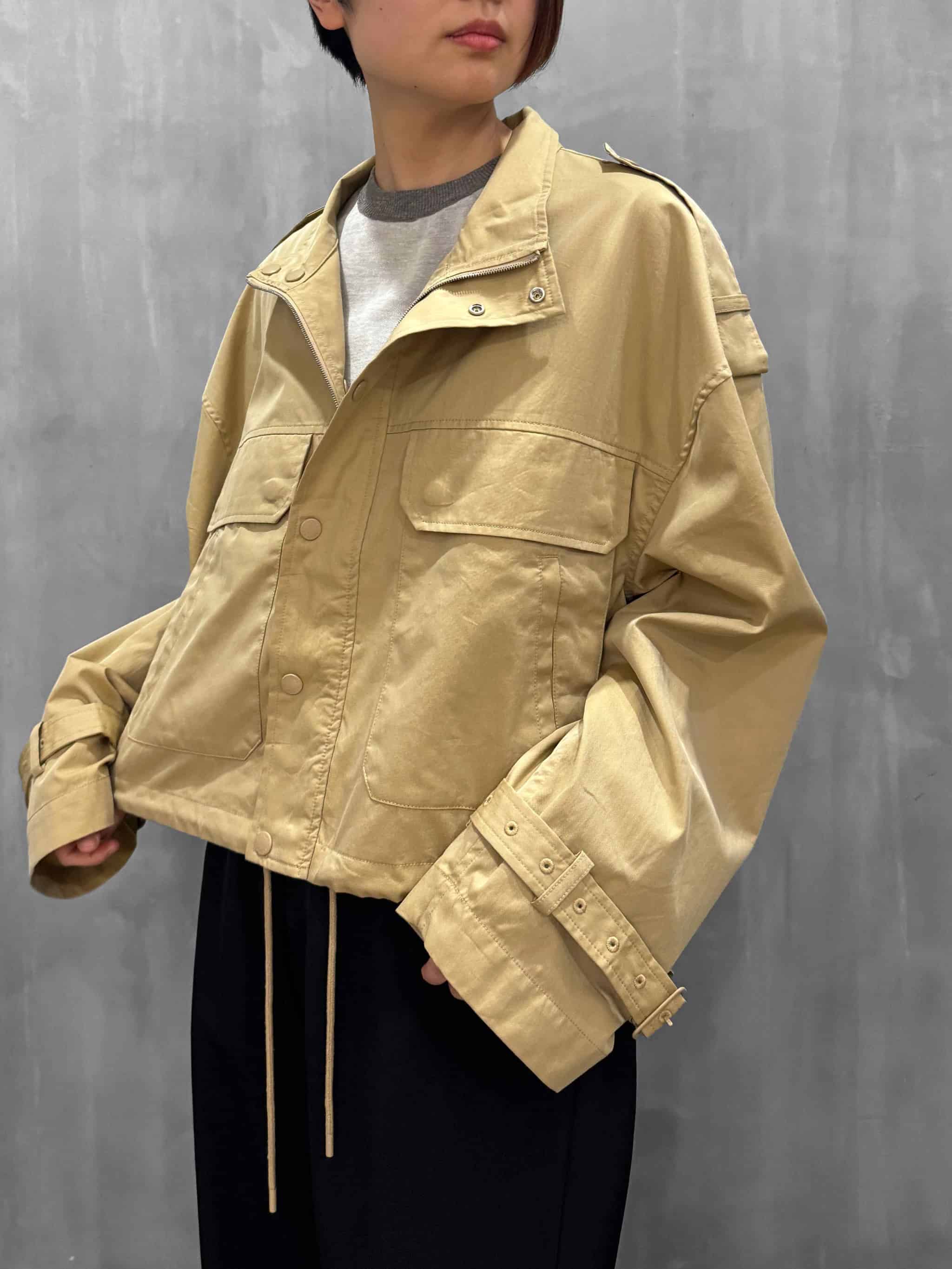 ASTRAET（アストラット）｜コットン フライス トリム タンクトップ 