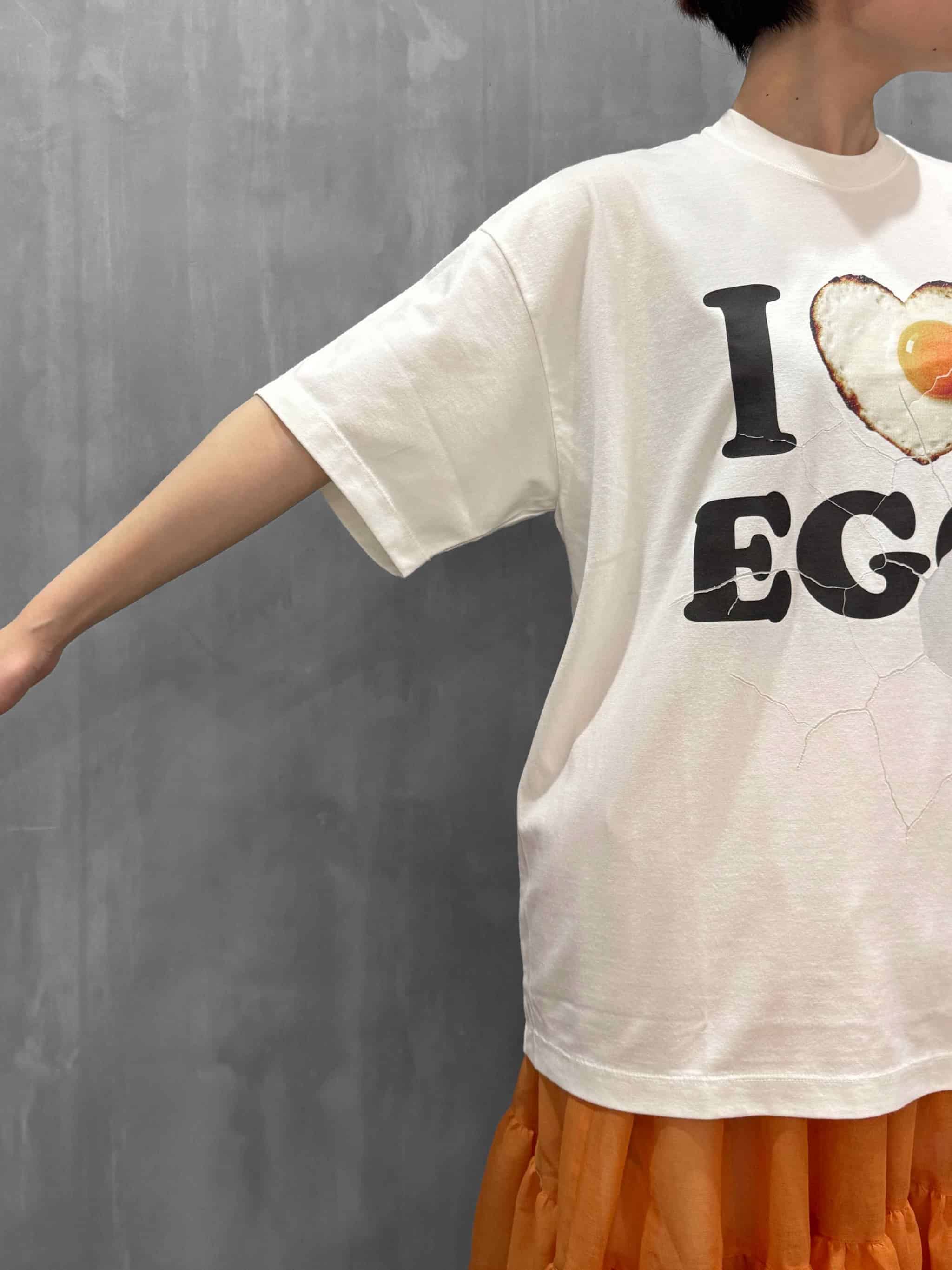 doublet（ダブレット）｜I LOVE EGG T-SHIRT｜26SS33CS428 | MFG WEBSTORE
