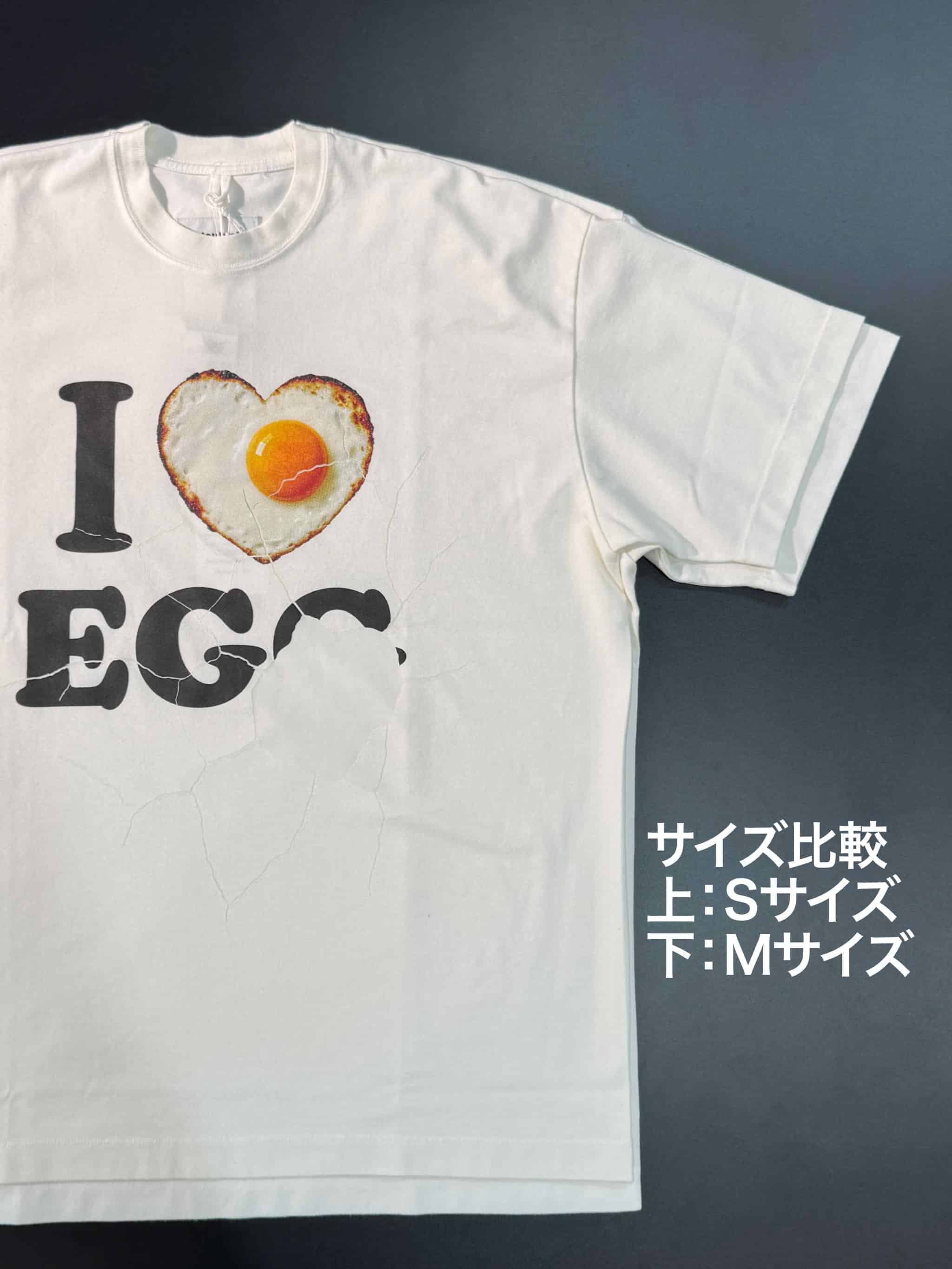 20%OFFセール】doublet（ダブレット）｜I LOVE EGG T-SHIRT