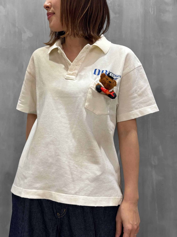 doublet(ダブレット)|POLO SHIRT WITH MY WORKWEAR BEAR|26SS41CS424
