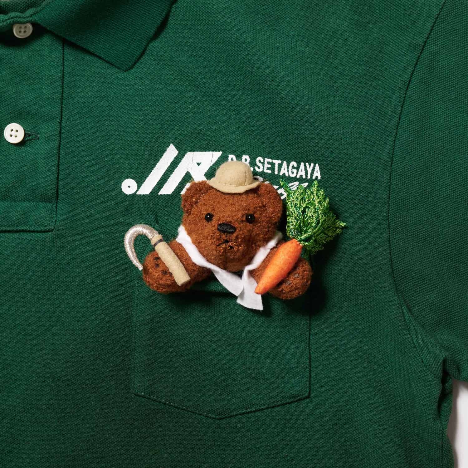 doublet（ダブレット）｜POLO SHIRT WITH MY WORKWEAR BEAR