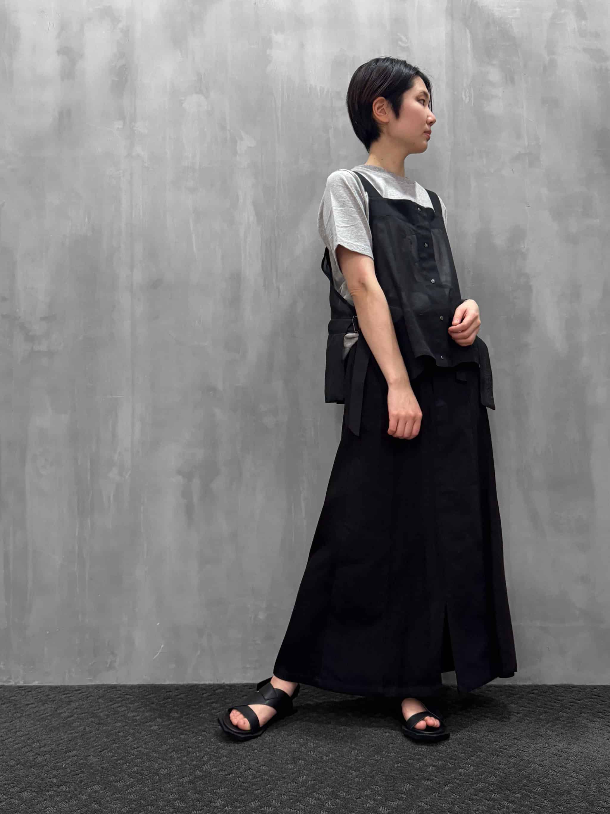 SIWALY fluid（シワリーフルイド）｜Sheer Bustier Vest｜526112 | MFG