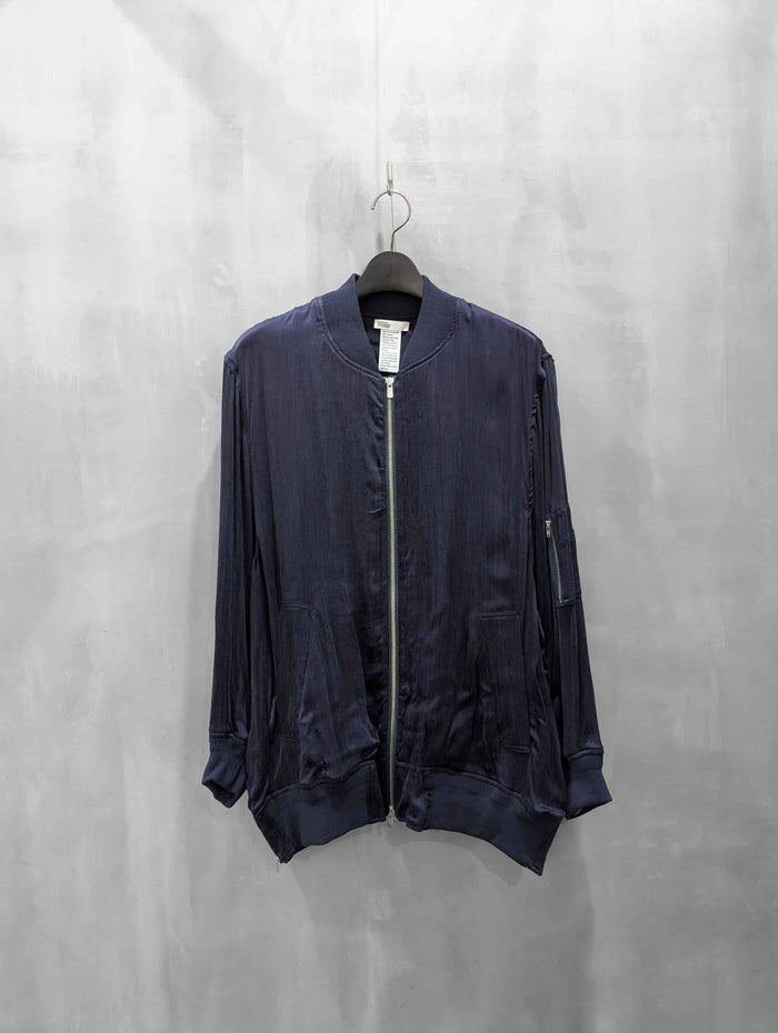 DOUBLE STANDARD CLOTHING(ダブルスタンダードクロージング)|サテンワッシャーブルゾン|0205-370-261