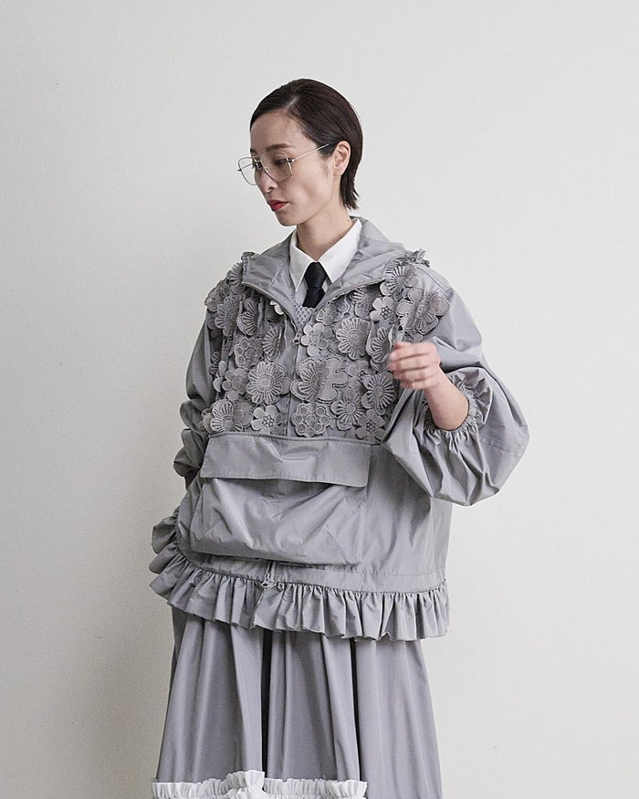 THOMAS MAGPIE(トーマスマグパイ)|Flower Lace Anorak|2263501