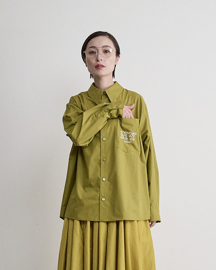 THOMAS MAGPIE(トーマスマグパイ)|T/C Broad Embroidery Blouse|2263104
