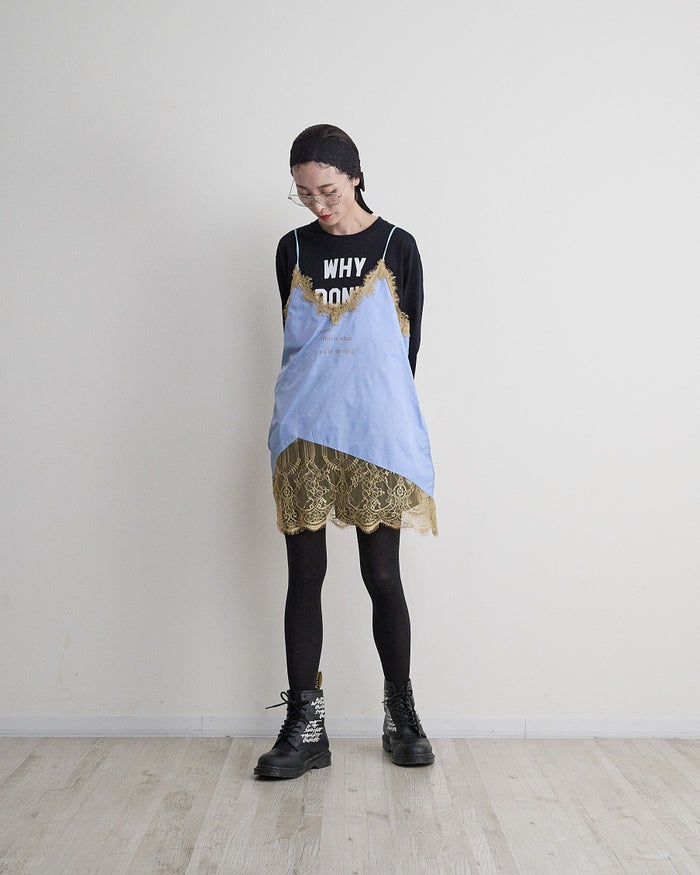 THOMAS MAGPIE(トーマスマグパイ)|N/Taffeta Camisole Onepiece|2263405