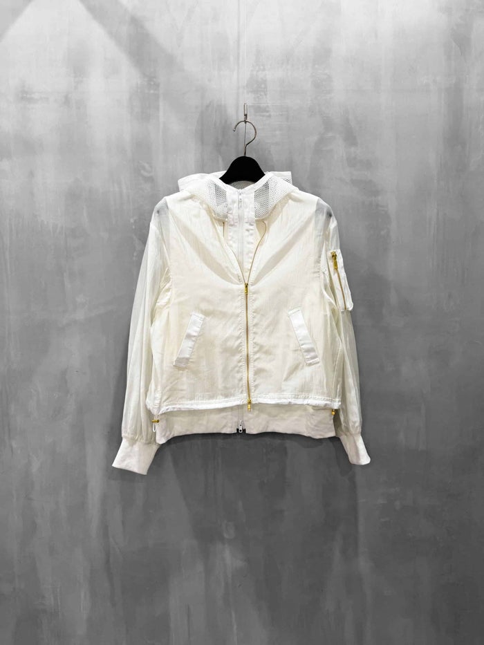 RISLEY(リズレー)|Sheer layered blouson|R2601-RSB930