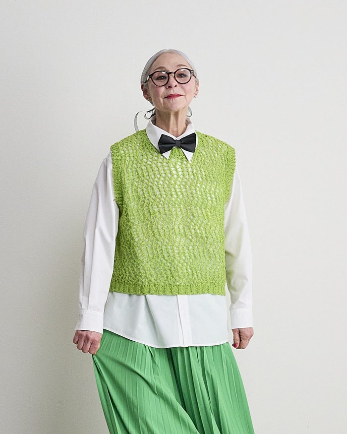 THOMAS MAGPIE(トーマスマグパイ)|3G Mesh Knit Vest|2263708