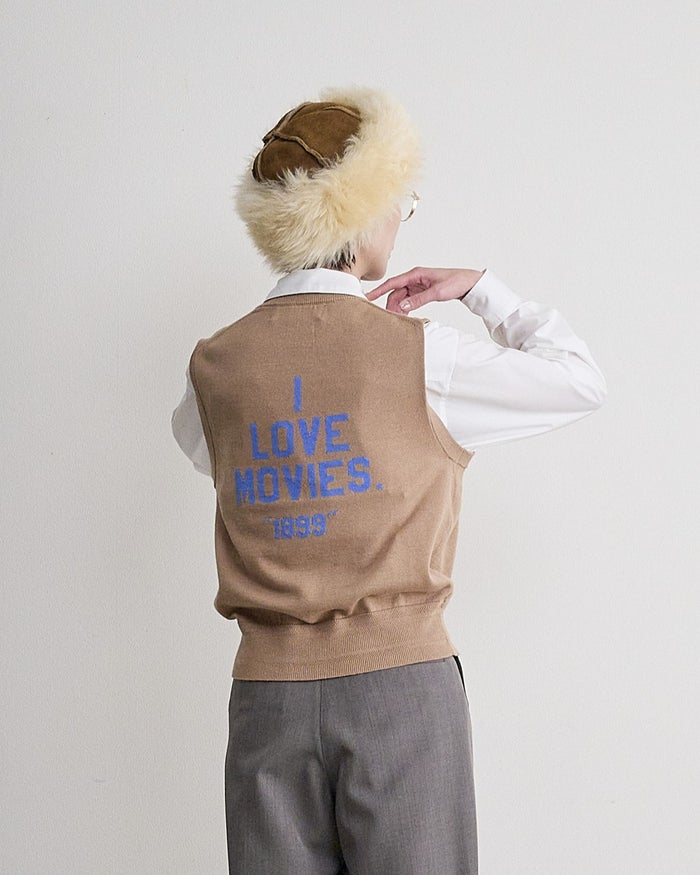 THOMAS MAGPIE(トーマスマグパイ)|12G Plain Knit&Intarsia Vest|2263709