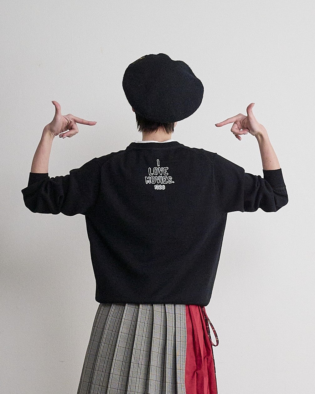 THOMAS MAGPIE トーマスマグパイ ホールガーメント RIB KNIT 9月入荷予定】THOMAS MAGPIE（トーマスマグパイ）｜Glen CHECK Layered