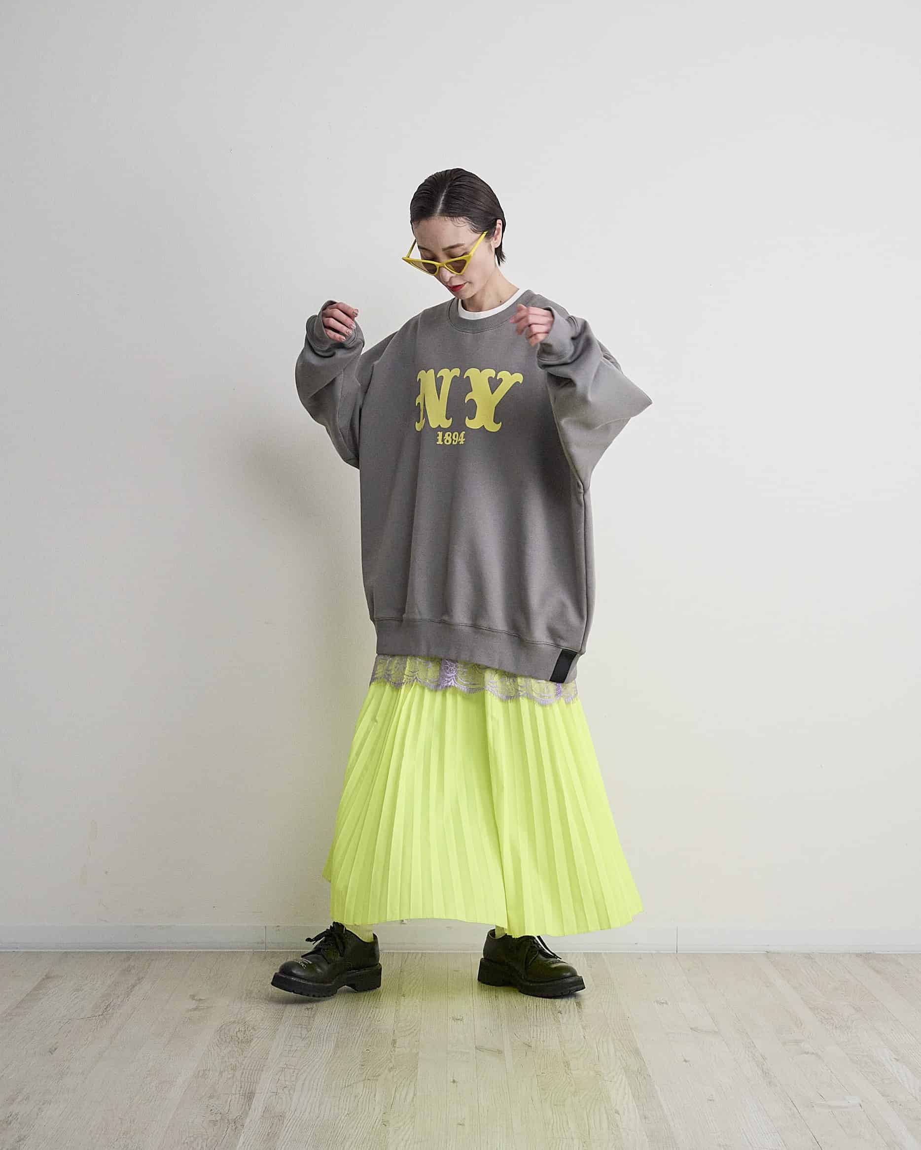 9月入荷予定】THOMAS MAGPIE（トーマスマグパイ）｜C/T Sweat(Big)『NY