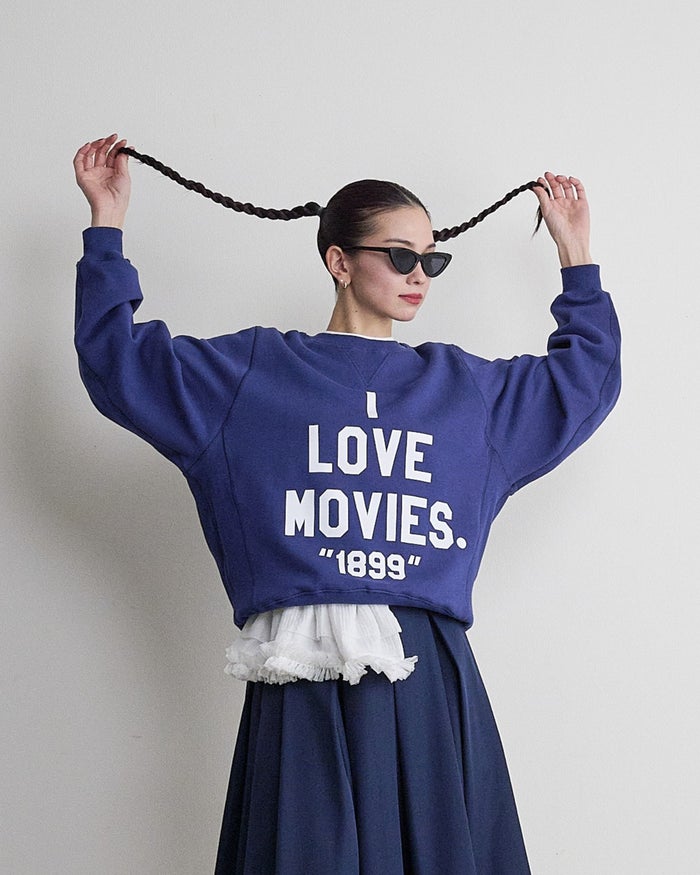 THOMAS MAGPIE(トーマスマグパイ)|C/T Sweat(Middle)『I LOVE MOVIES.1899』|2263833