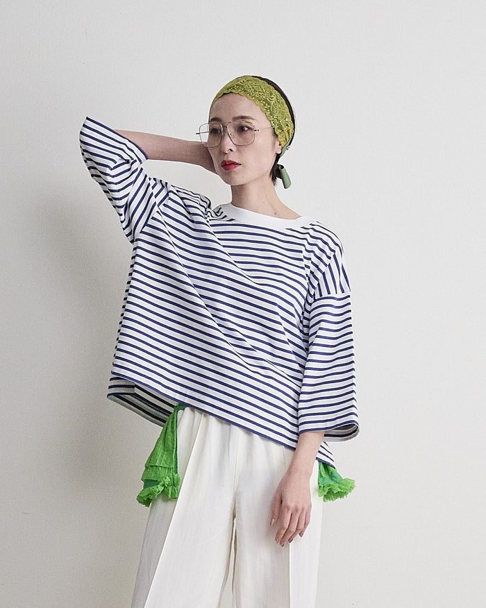 THOMAS MAGPIE(トーマスマグパイ)|The functional Basic Border T-shirts|2263802