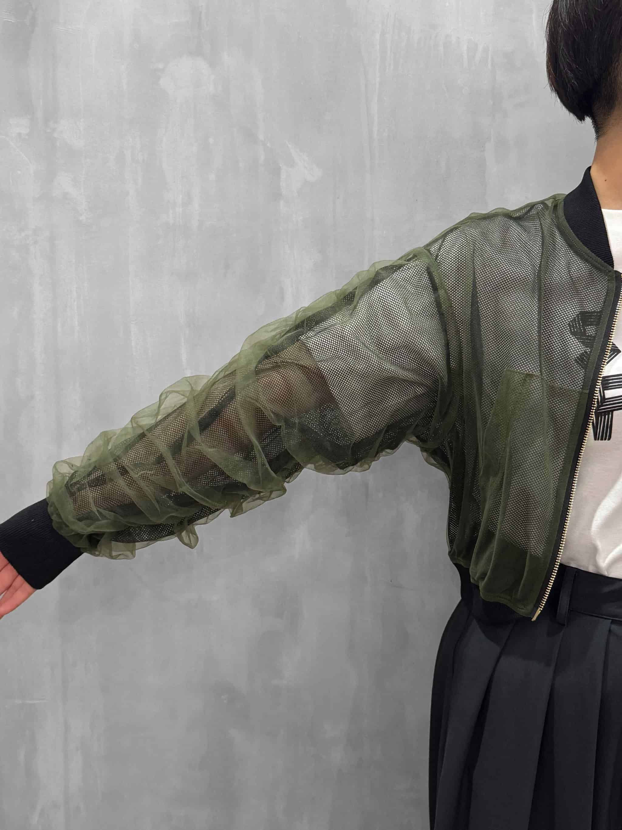 RISLEY(リズレー)|Reversible tulle blouson|R2601-RBZ929 | MFG RISLEY(リズレー)|Reversible tulle blouson|R2601-RBZ929 | MFG