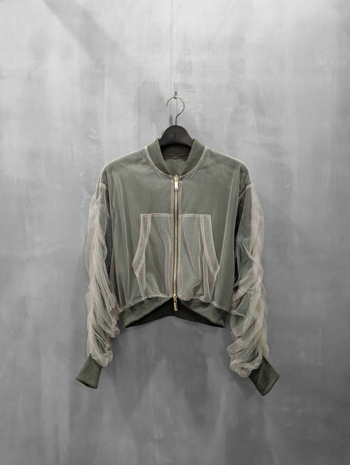 RISLEY(リズレー)|Reversible tulle blouson|R2601-RBZ929