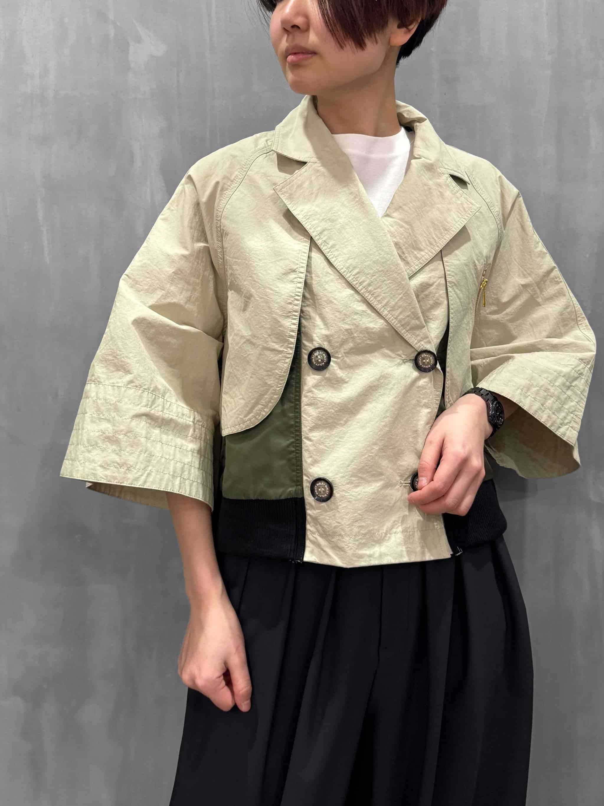RISLEY リズレー レース柄 ブルゾン スプリング 薄手 限定色 ベージュ 楽天市場】◇ RISLEY リズレー 2WAY レース ブルゾン ｜ レディース 春