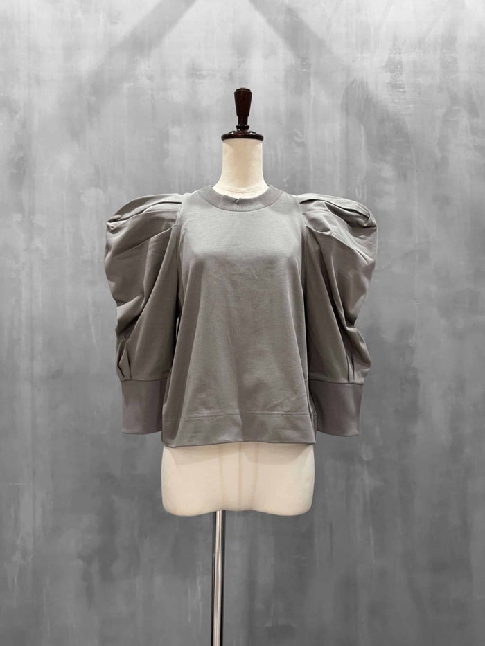 THOMAS MAGPIE(トーマスマグパイ)|The fanctional Basic Gathered Sleeves Tops|2261803