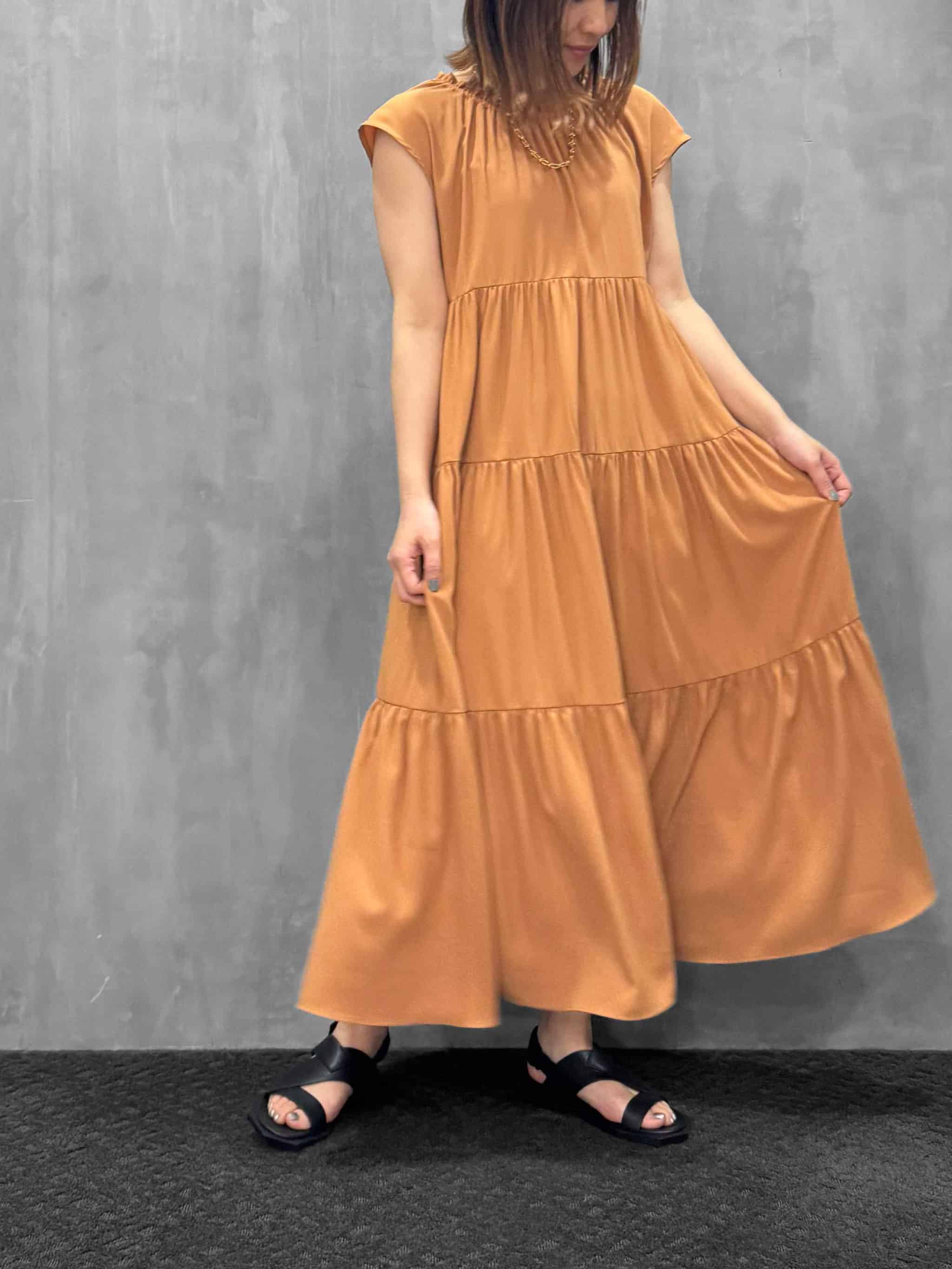 ★お値下　半額★ ドッキングスタジャン MyLanka ミランカ　新品　タグ付き Mylanka（ミランカ）｜2WAYティアードワンピース｜M61104 | MFG WEBSTORE
