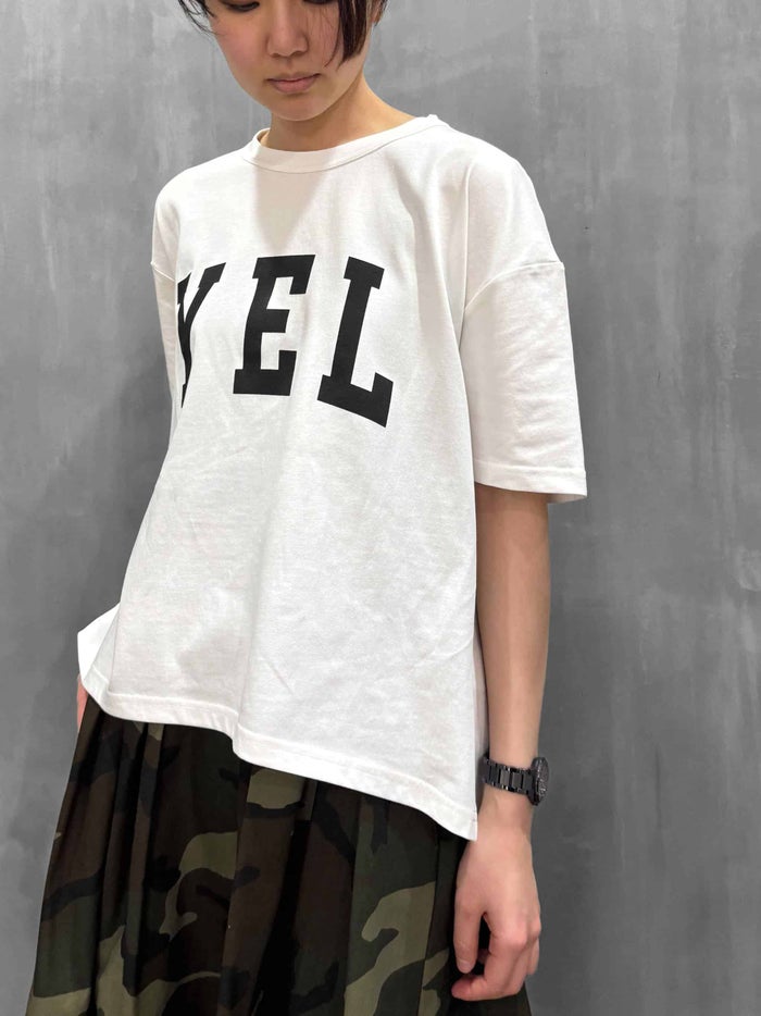 MARGAUX VINTAGE(マルゴーヴィンテージ)|YEL Tシャツ(パウダー加工)|MG CT-26033-S