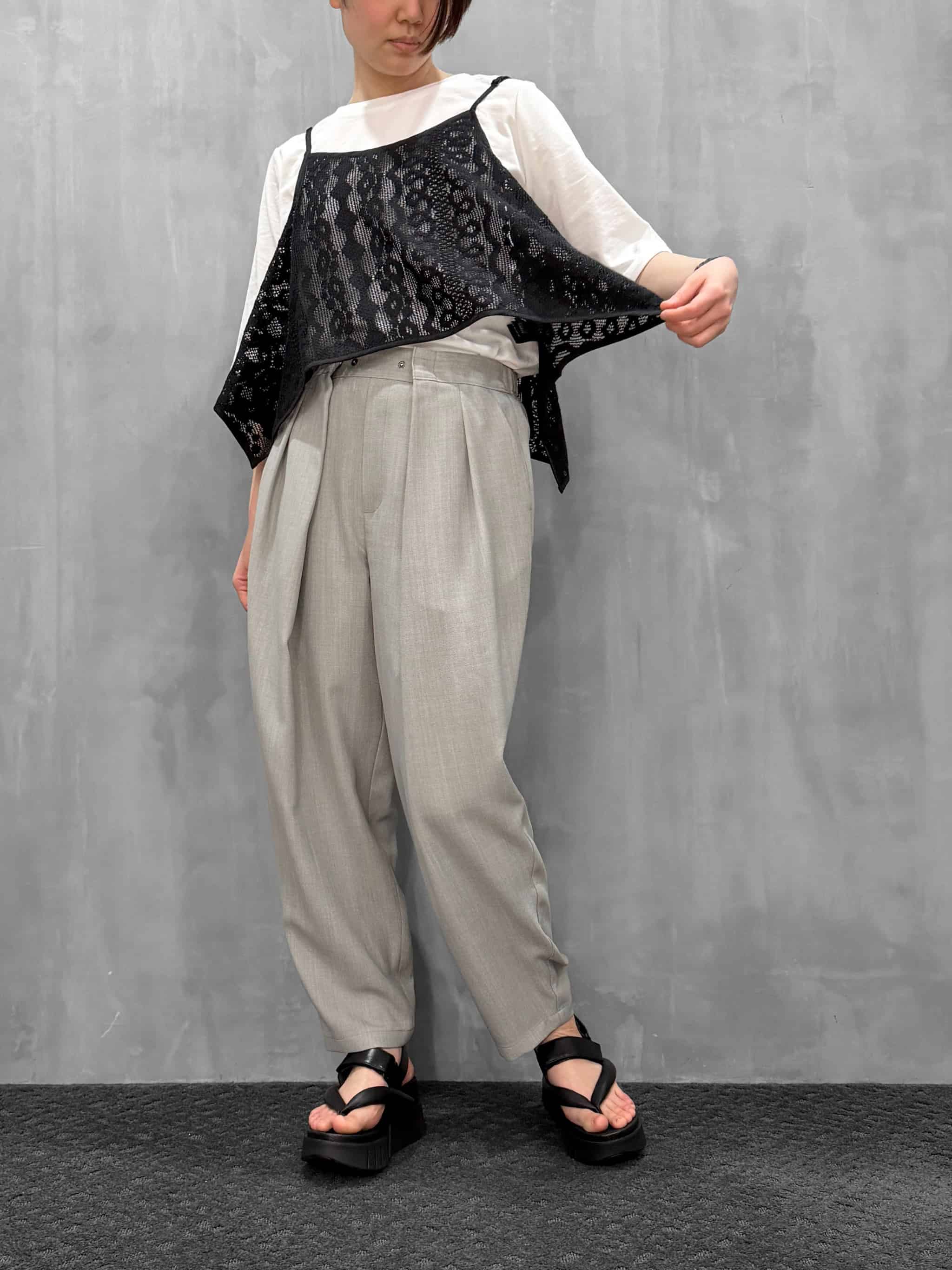 10%OFFセール】SIWALY fluid（シワリーフルイド）｜Basket Tucked Easy