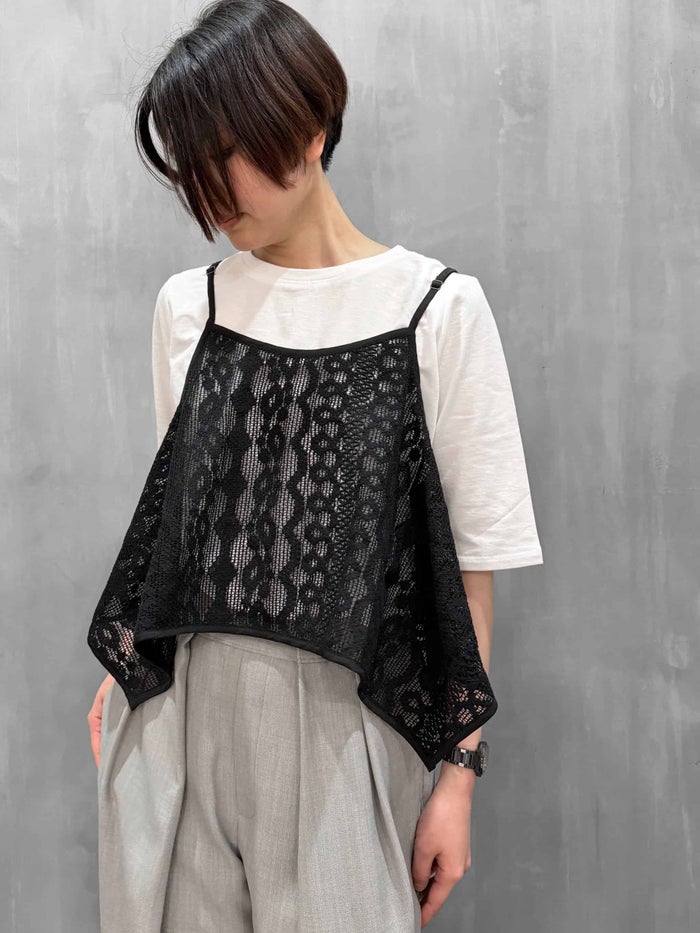 SIWALY fluid(シワリーフルイド)|Lace Camisole|526208