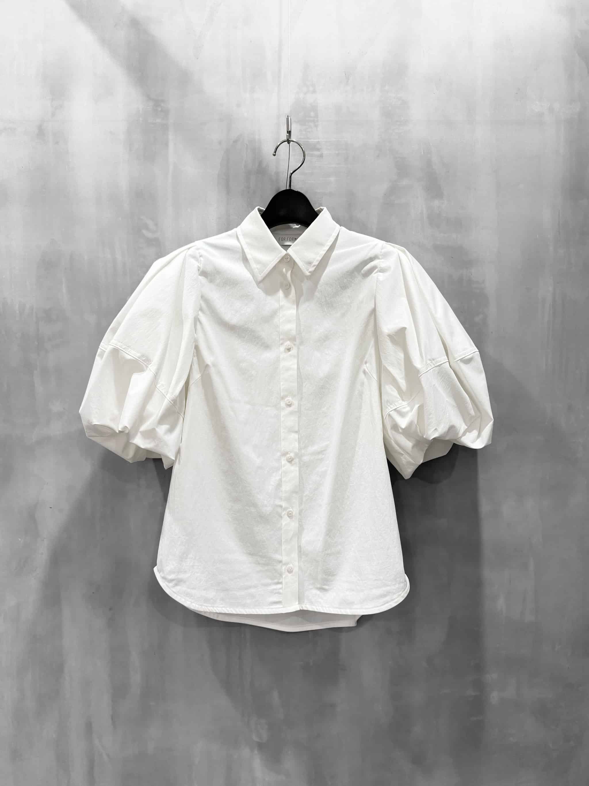 FORFORMO（フォルフォルモ）｜Tuck Puff Sleeve Shirt｜726203 | MFG
