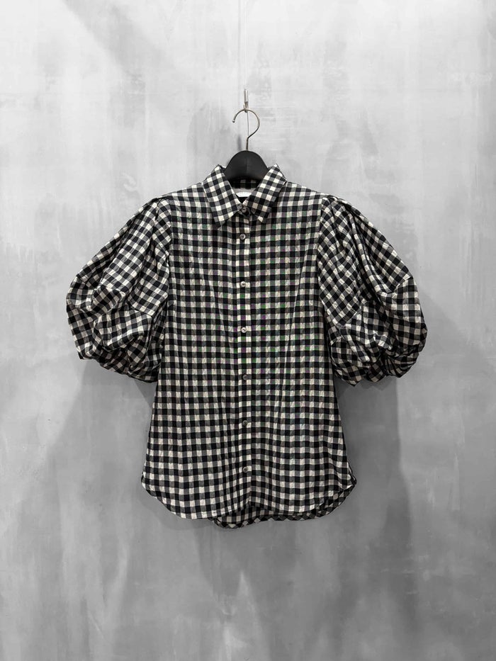 FORFORMO(フォルフォルモ)|Tuck Puff Sleeve Shirt|726203