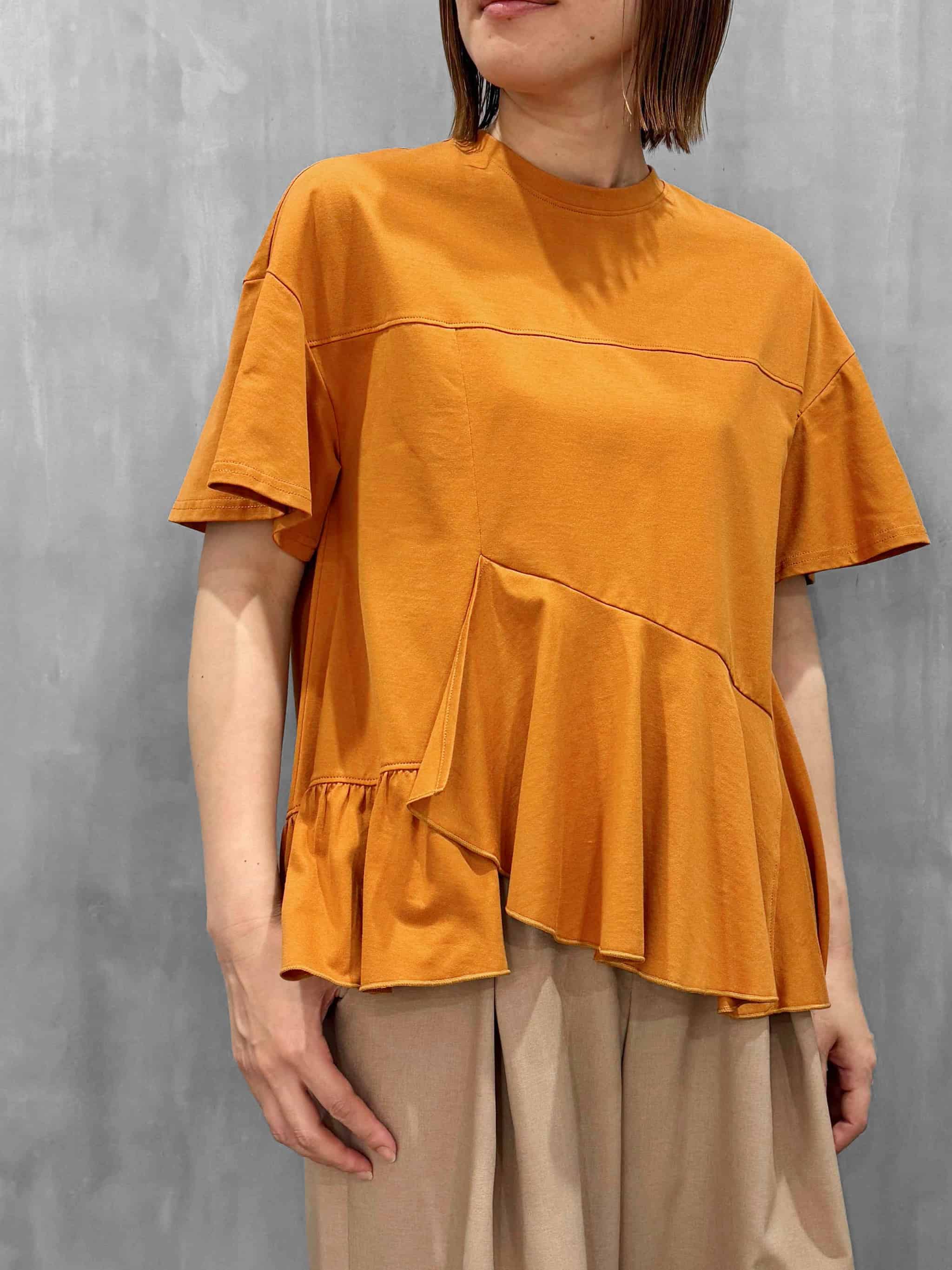20%OFFセール】trois（トロワ）｜天竺 アシンメトリーフレアプル 