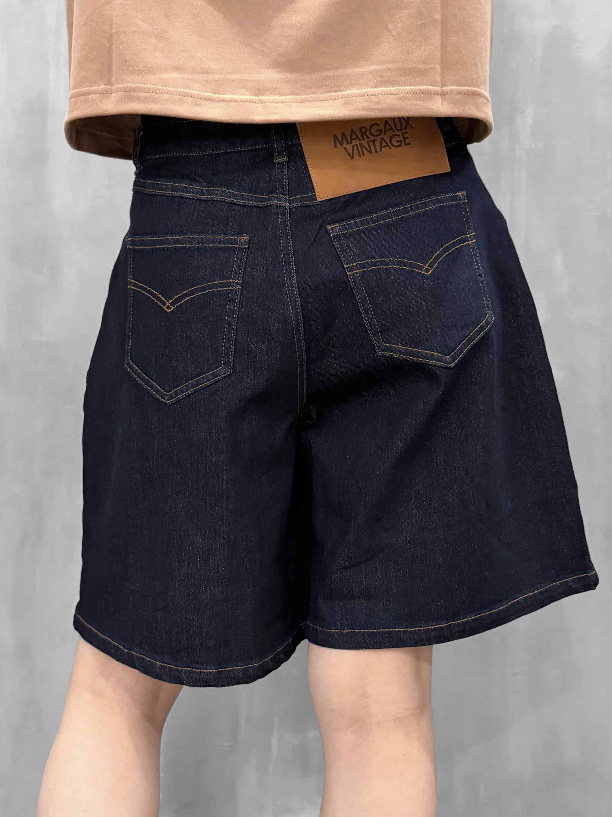 MARGAUX VINTAGE（マルゴーヴィンテージ）｜ONEWASHデニムハーフパンツ