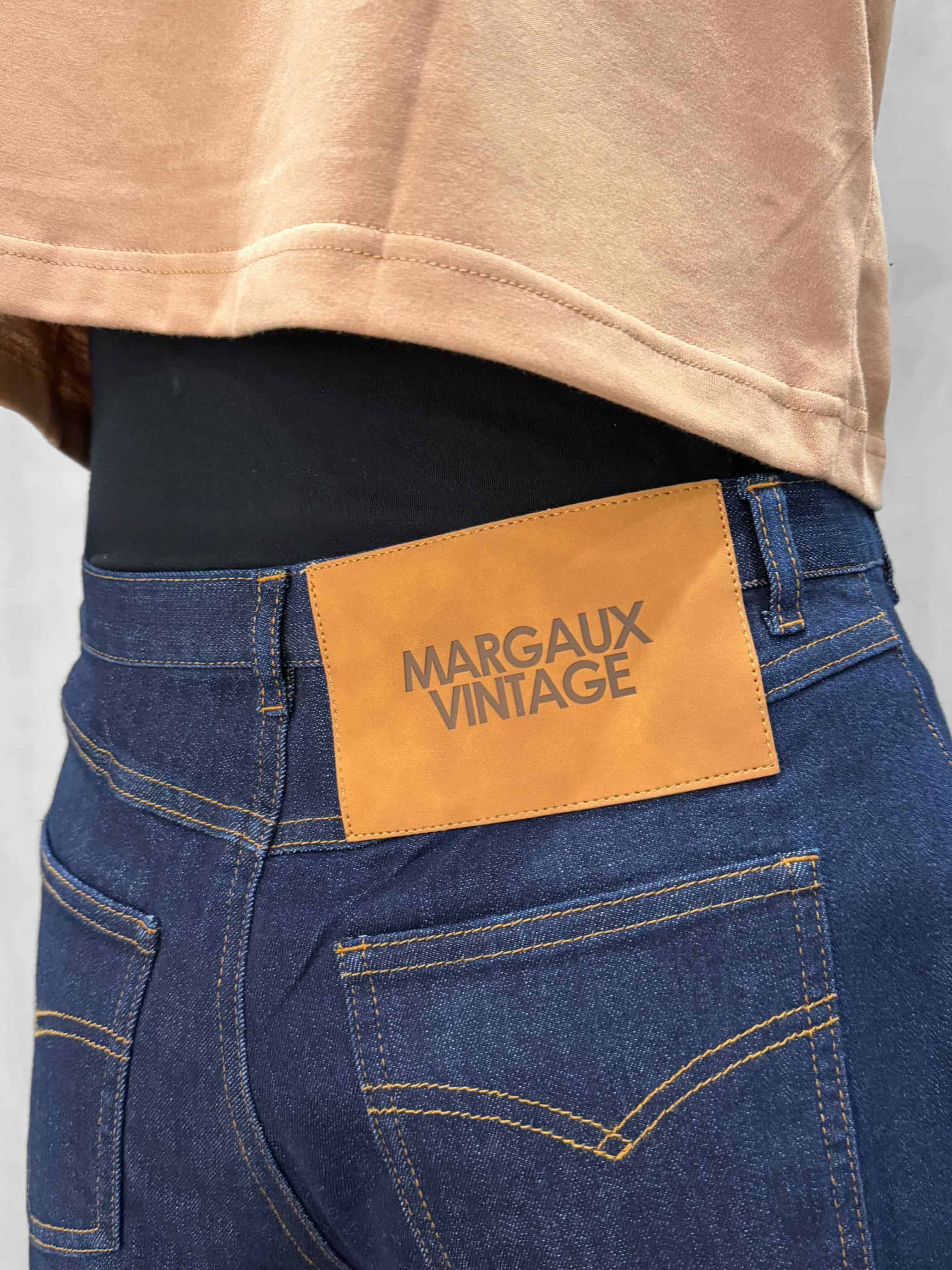MARGAUX VINTAGE（マルゴーヴィンテージ）｜ONEWASHデニムハーフパンツ