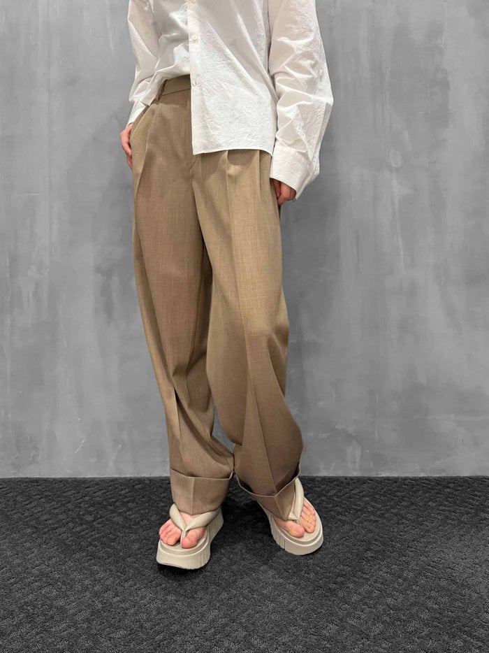 THOMAS MAGPIE(トーマスマグパイ)|T/R Chambray Pants|2262313