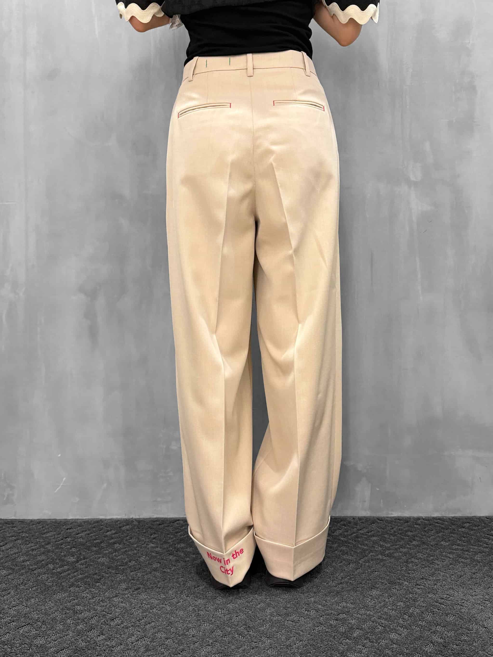 トーマスマグパイ♡チノパン 38 THOMAS MAGPIE（トーマスマグパイ）｜T/R Chambray Pants｜2262313
