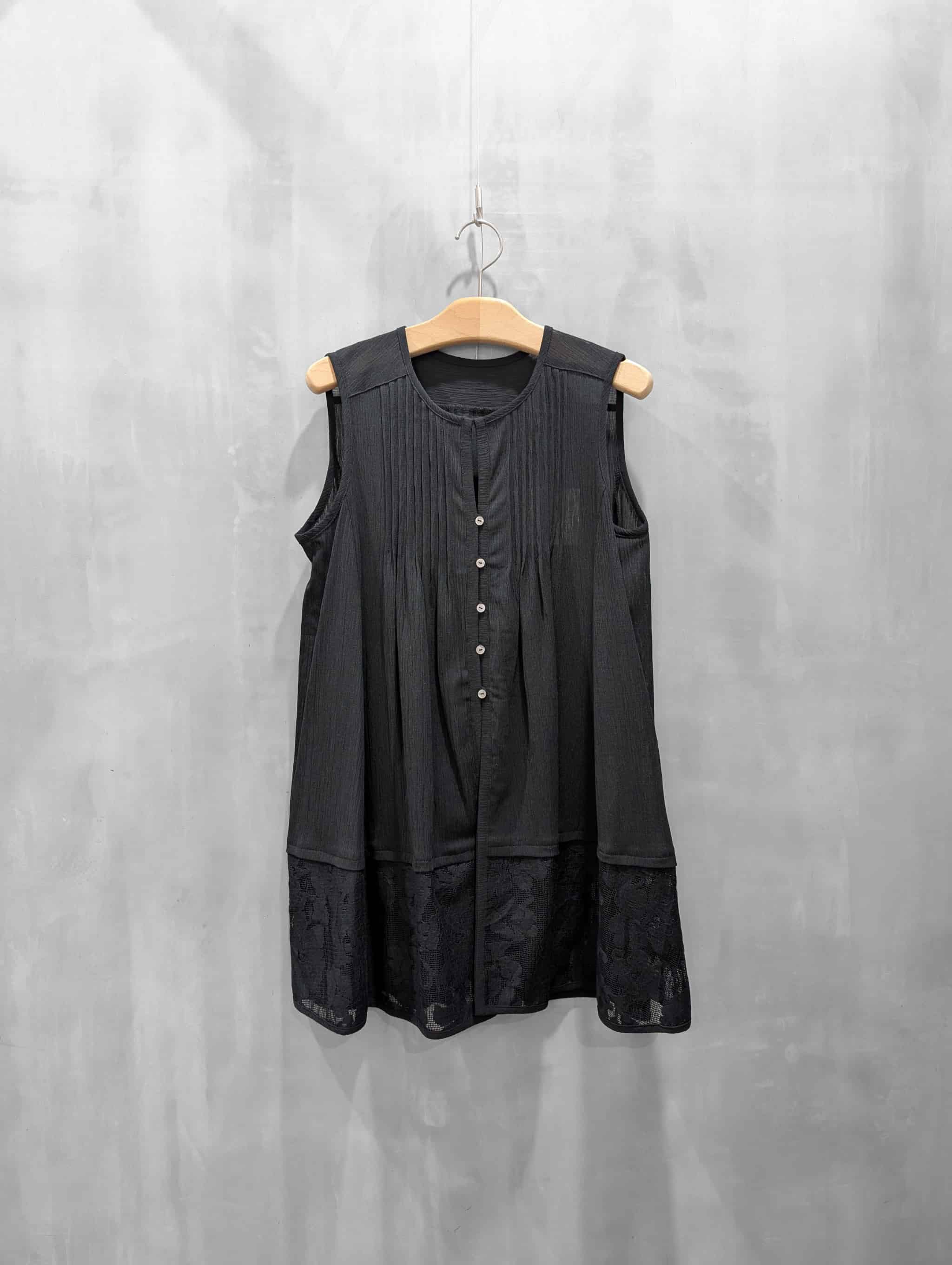 20%OFFセール】Lallia Mu（ラリア・ムー）｜クロッシェニットベスト