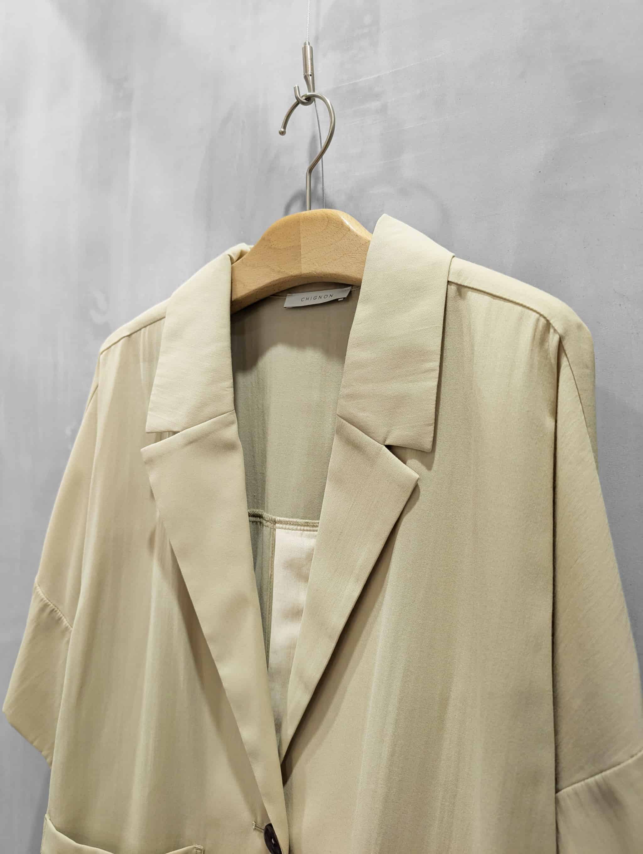 CHIGNON（シニヨン）｜バックスリットシアージャケット｜4862-331MK