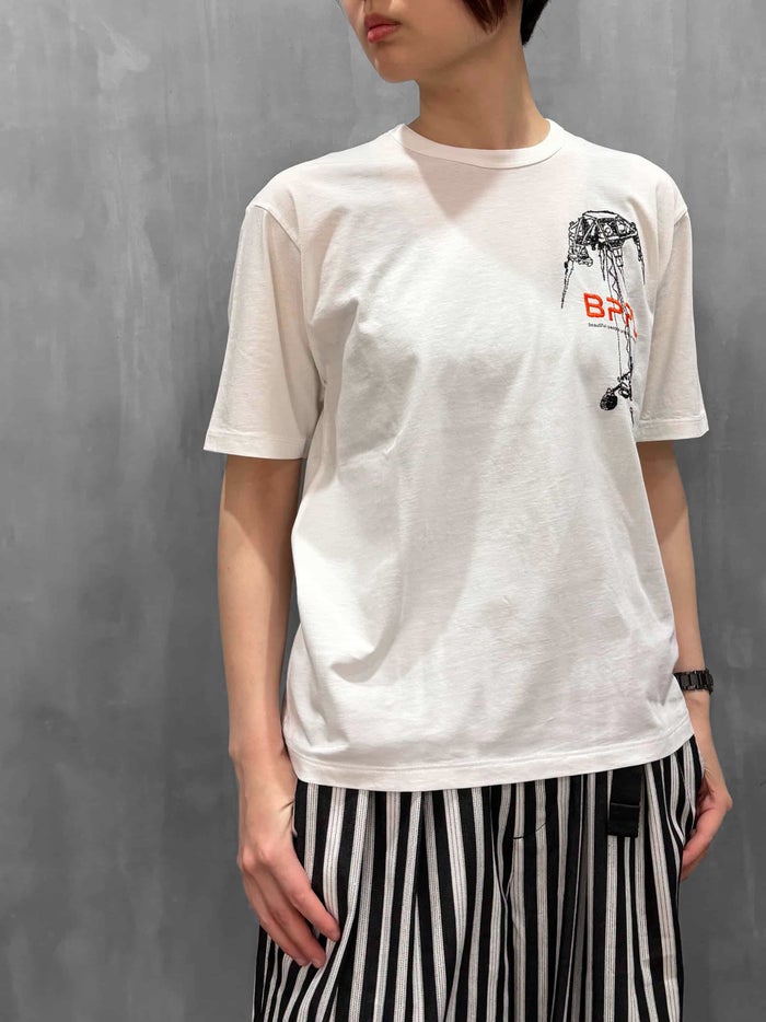 beautiful people(ビューティフルピープル)|40/1 ESL jersey space rover T-shirt|1616310016
