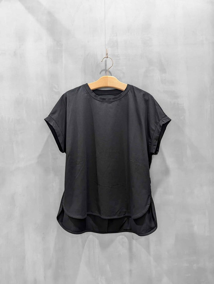 ayane(アヤン)|フレンチスリーブバックロゴTシャツ|826528