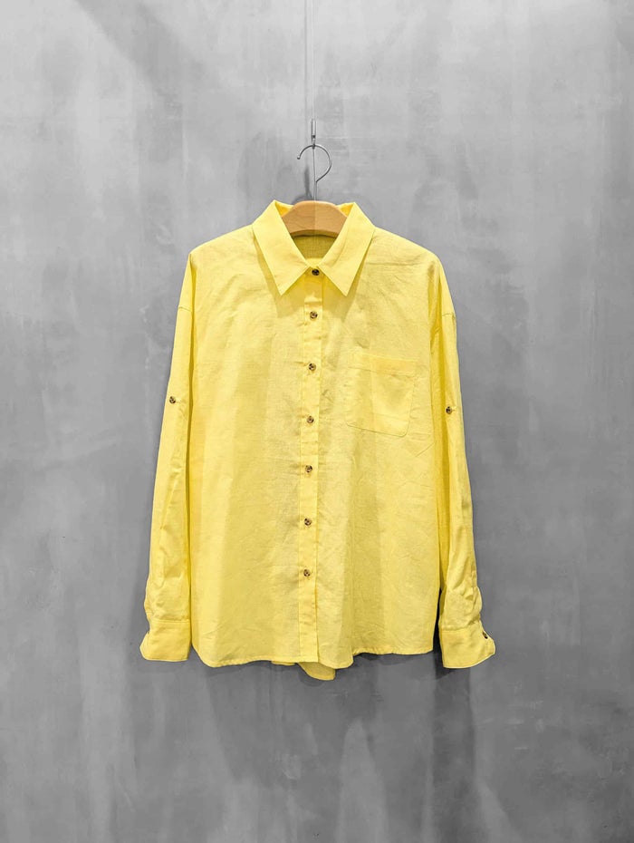 HERENCIA(ヘレンチア)|Linen Cotton Blouse|H426126