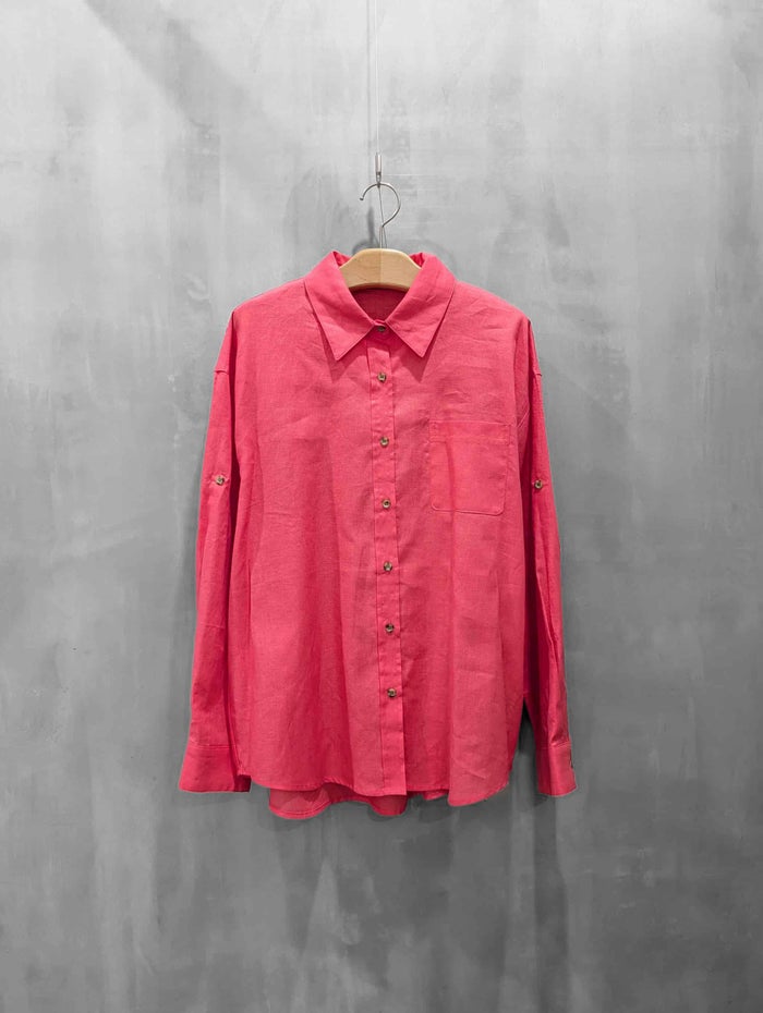 HERENCIA(ヘレンチア)|Linen Cotton Blouse|H426126