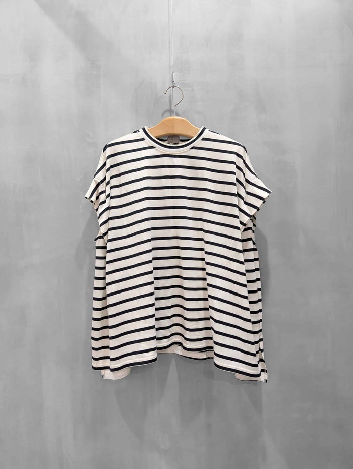 HERENCIA(ヘレンチア)|Back Ribbon Border Cut Sew|H526115