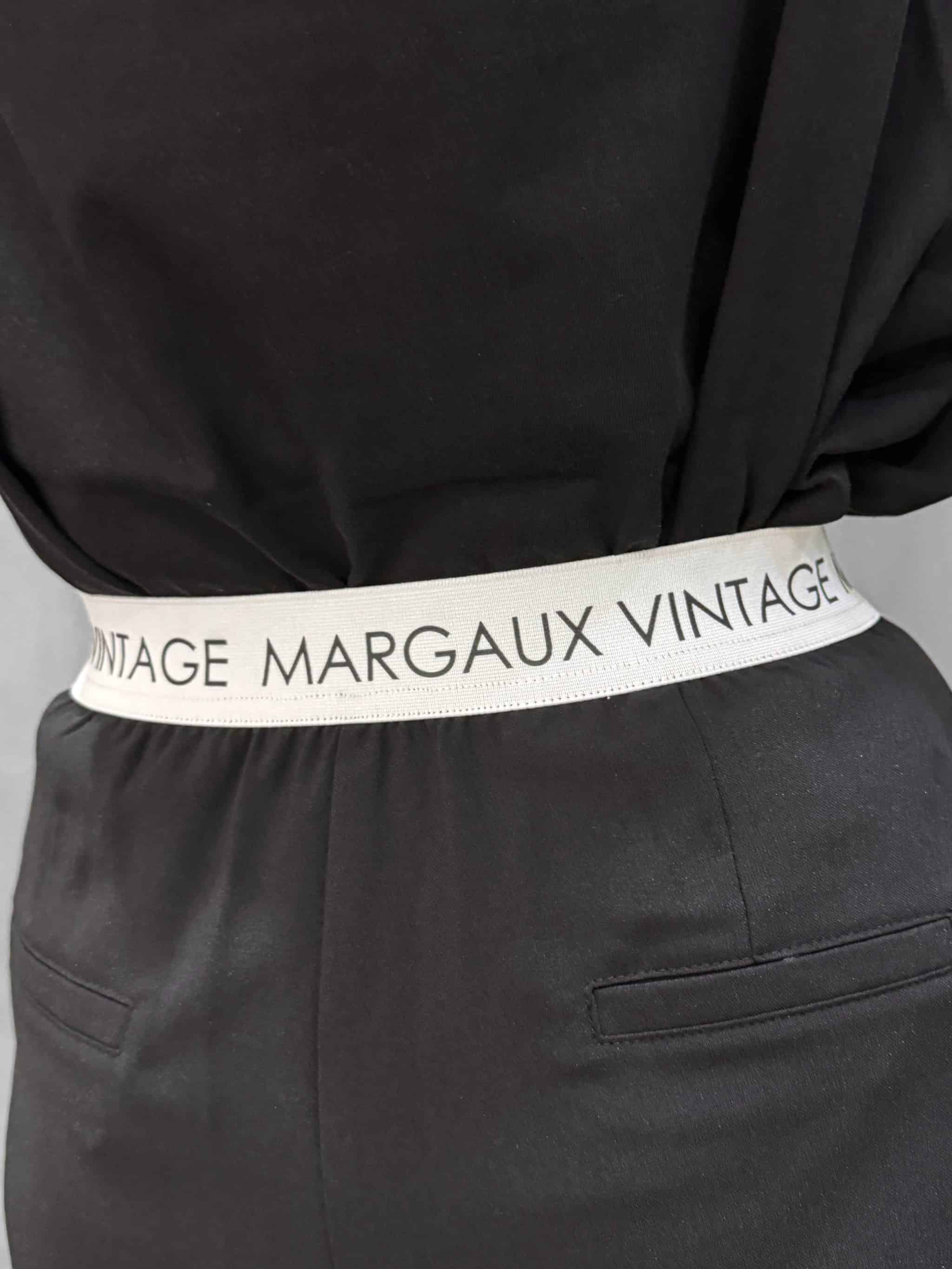 MARGAUX VINTAGE（マルゴーヴィンテージ）｜ウエストロゴタックパンツ
