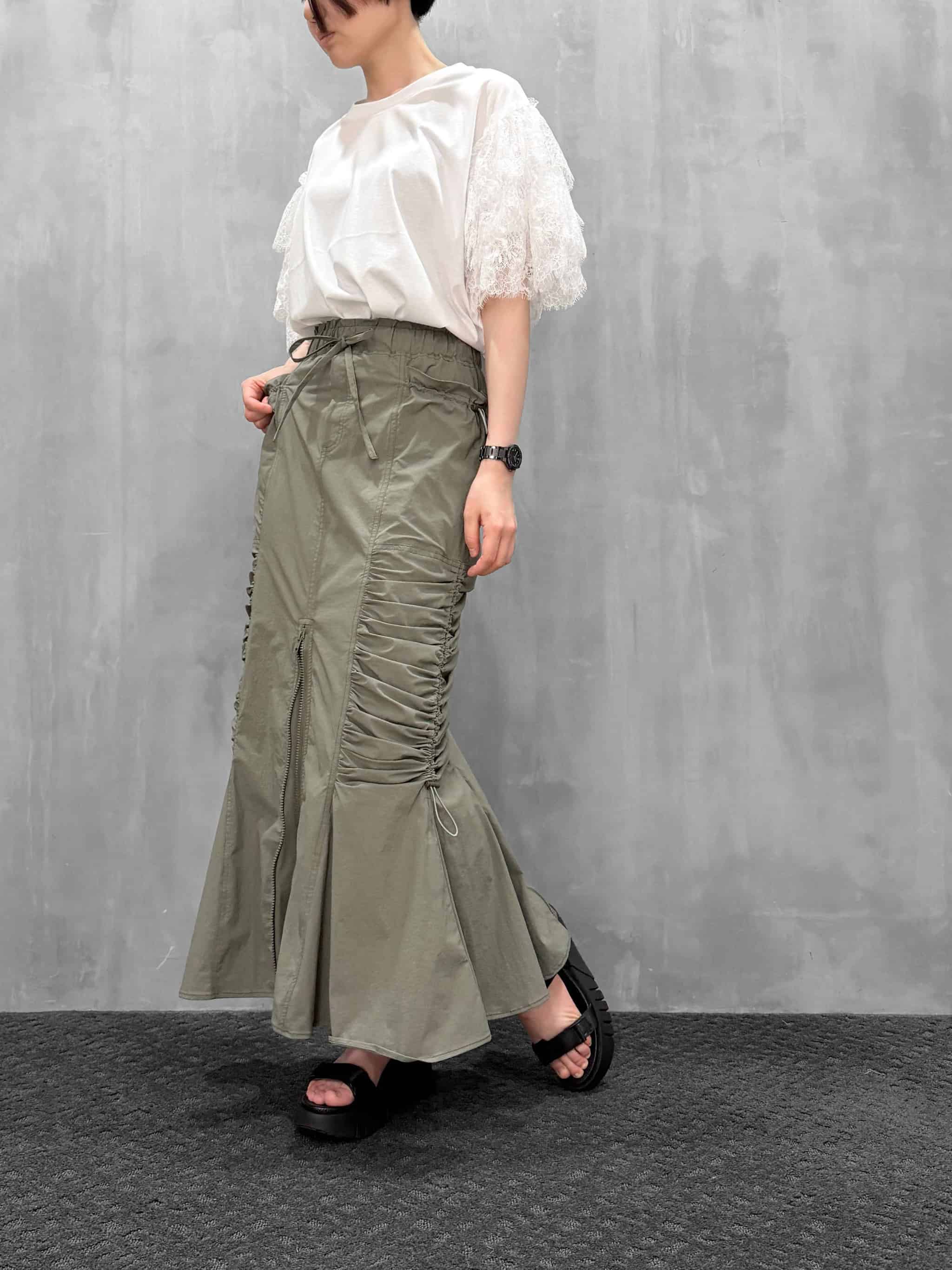 10%OFFセール】RISLEY（リズレー）｜Zip shearing skirt｜R2601-ZSS966
