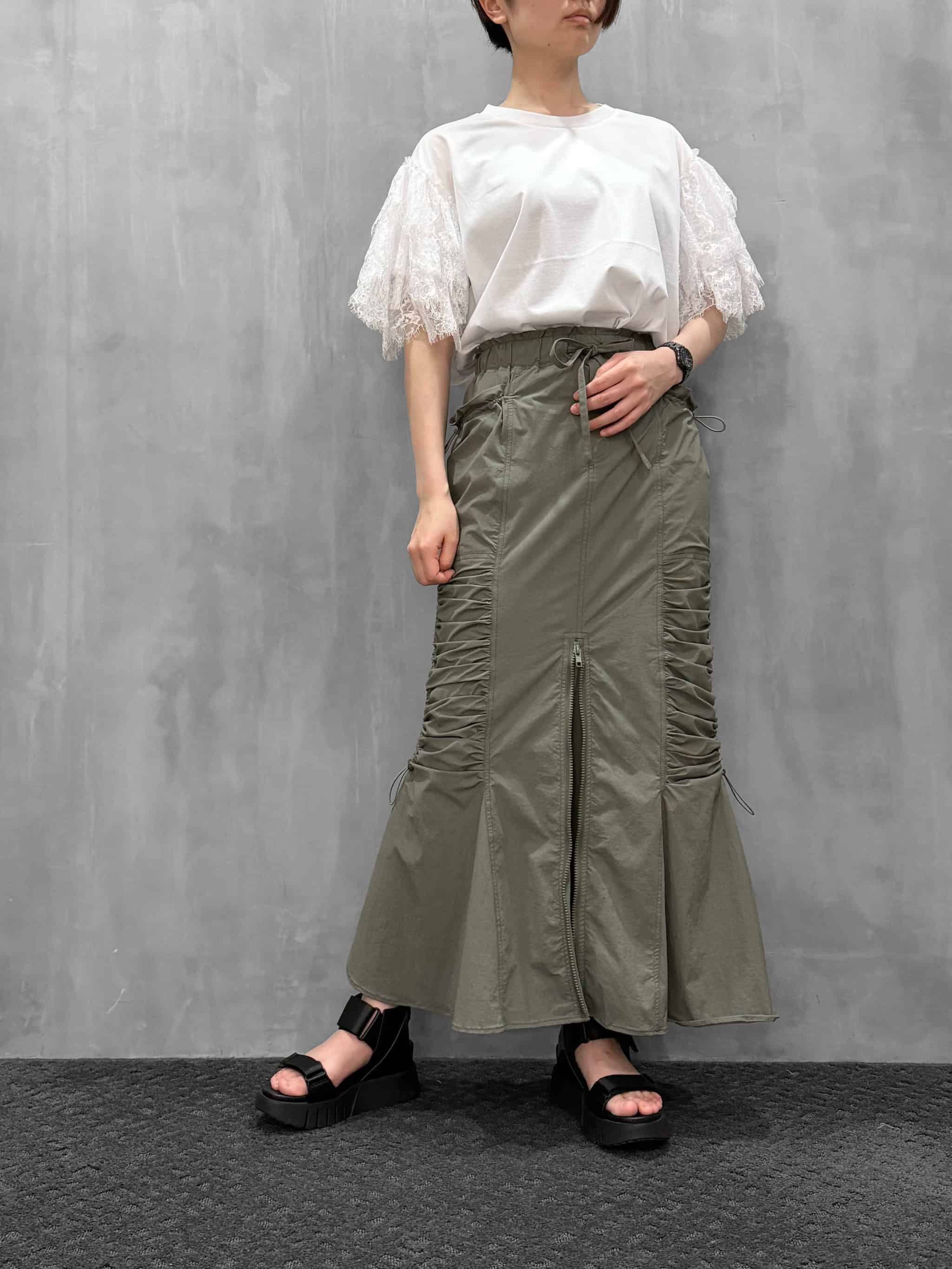 10%OFFセール】RISLEY（リズレー）｜Zip shearing skirt｜R2601-ZSS966