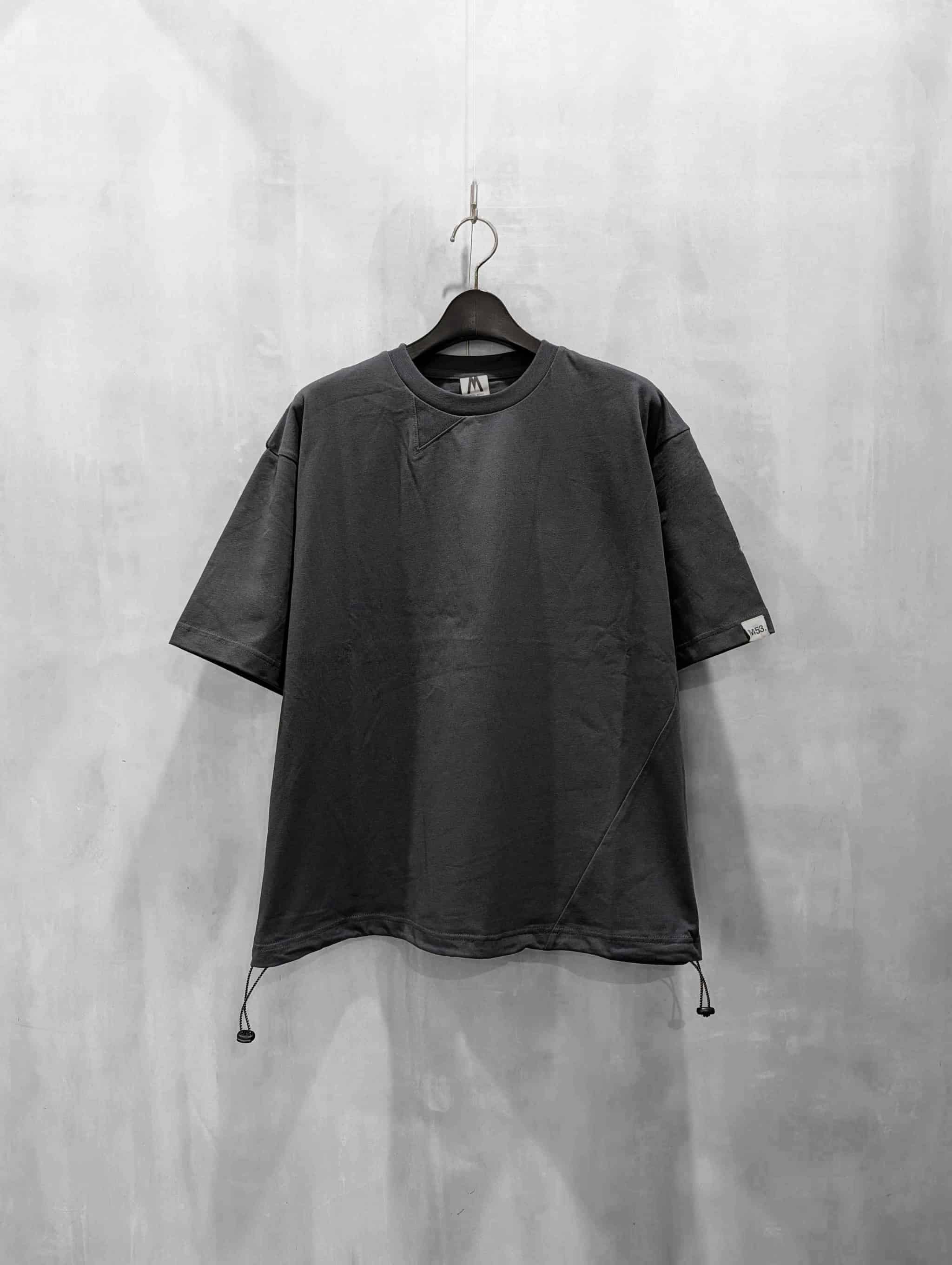 M53.(エムゴーサン)オーバーTシャツ M53.（エムゴーサン）｜TWIST DRAW CORD T-SHIRT｜MC-124 | MFG WEBSTORE