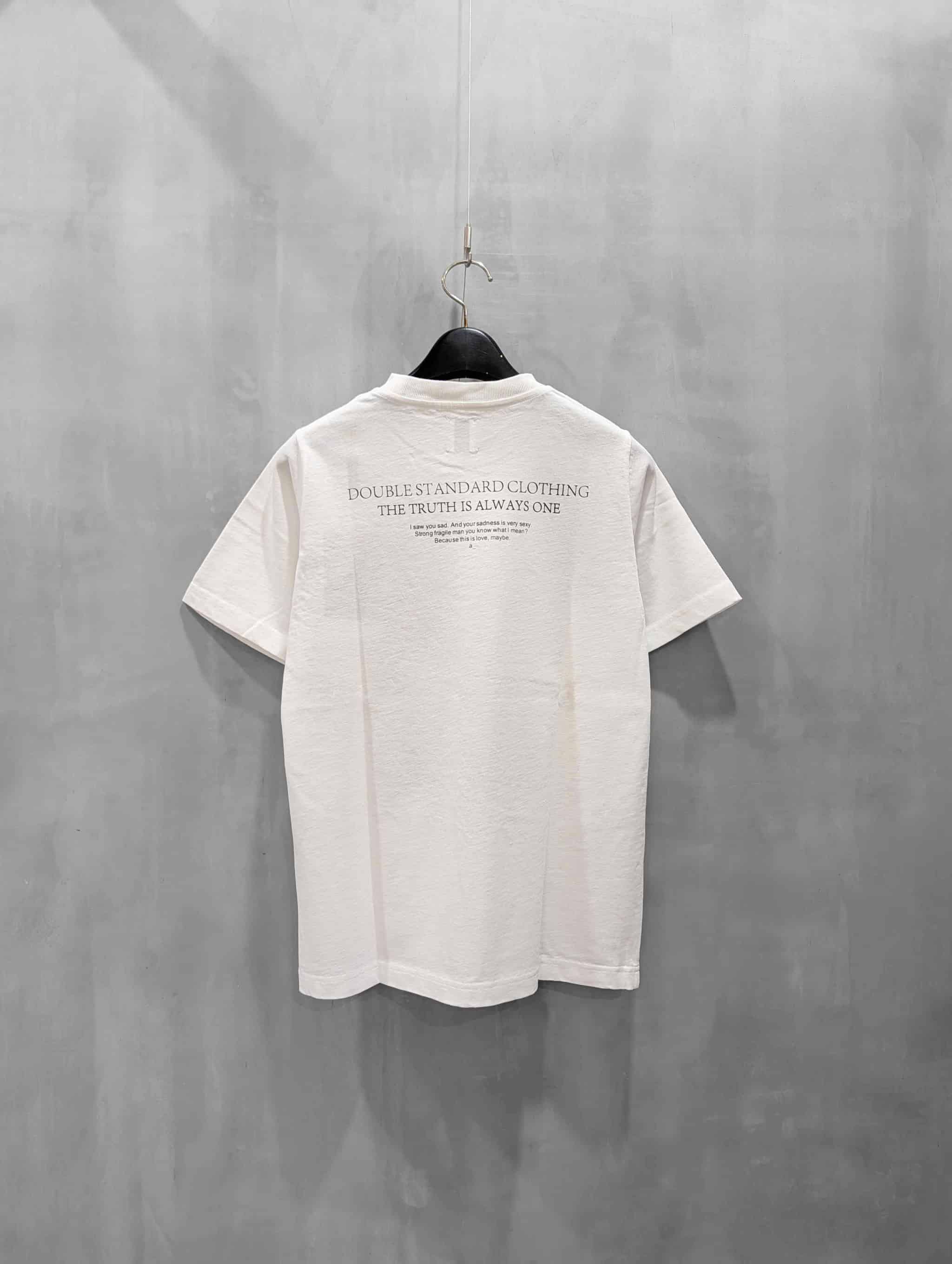 ダブルスタンダードクロージング　ヴィンテージレアルツイストDロゴTシャツ　新品 セール】ヴィンテージレアルツイストDロゴTシャツ（Tシャツ/カットソー
