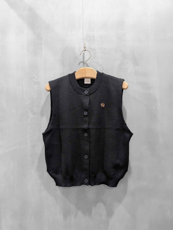 YENN(イェン)|LINEN SHEER VEST|Y262-91061