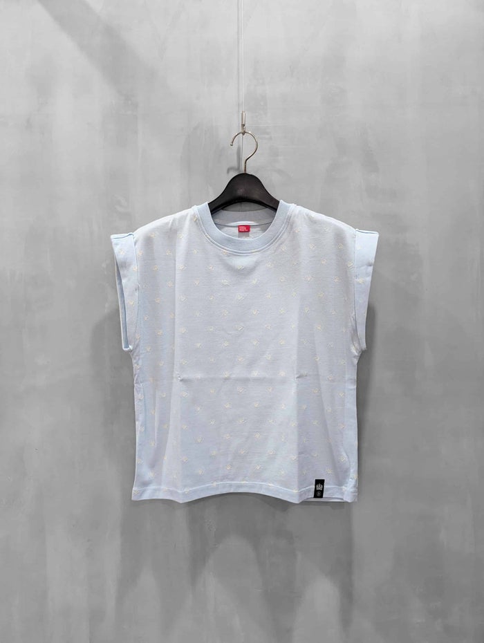 DOUBLE STANDARD CLOTHING(ダブルスタンダードクロージング)|ハートカットジャガードトップス|0208-180-262