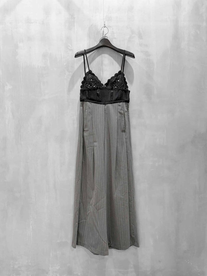 MAISON SPECIAL(メゾンスペシャル)|Crochet Bustier Jumpsuit|21261265203