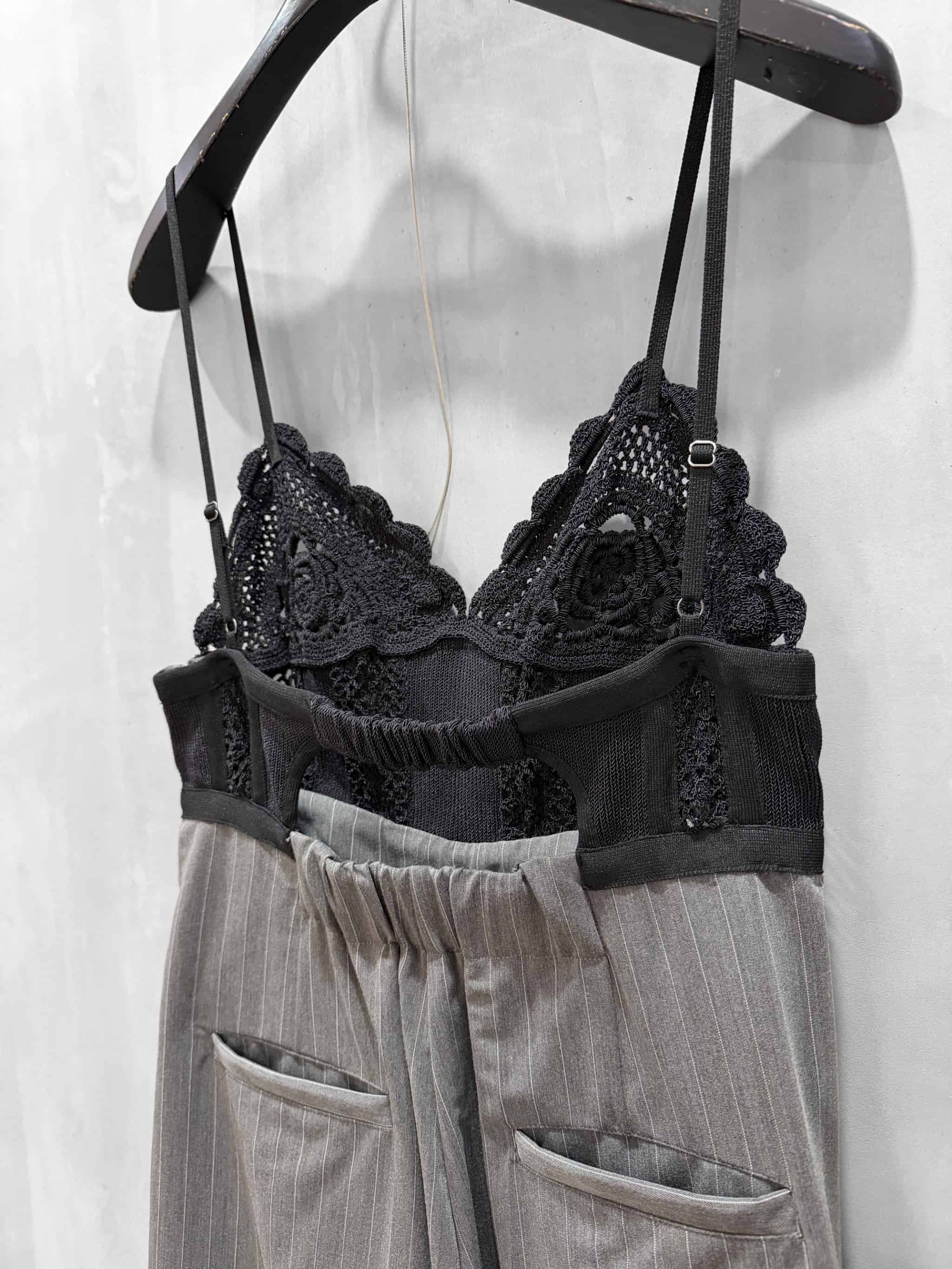 今季完売サイズタグ付未使用 MAISON SPECIAL ラップキュロット 36 MAISON SPECIAL（メゾンスペシャル）｜Crochet Bustier Jumpsuit